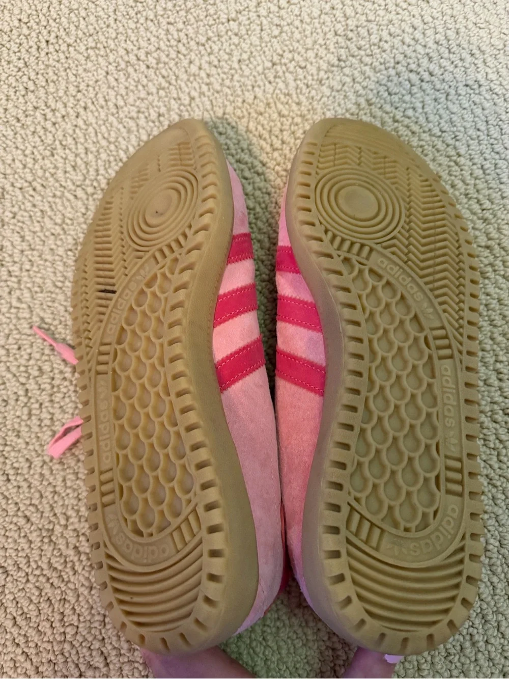 Pink Suede Adidas Women's Sneakers